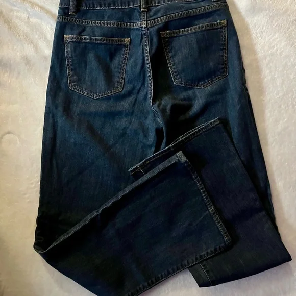 Talbot’s Heritage Dark Blue Straight Leg Women's Jeans - Picture 4 of 5